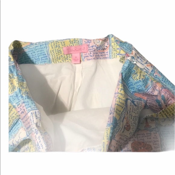 LILLY PULITZER SHORT SKIRT SIZE 0 - Picture 3 of 4